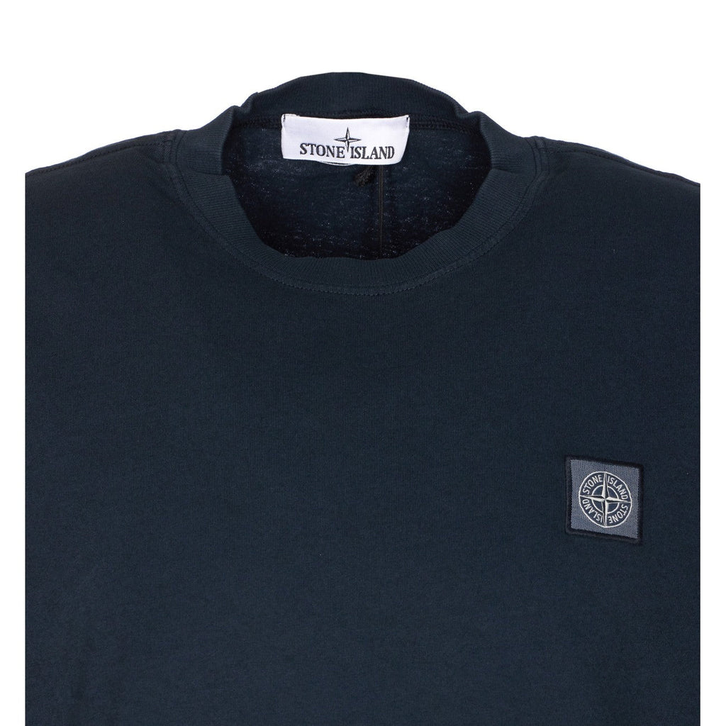 Stone Island Men Compass Patch Logo T-Shirt