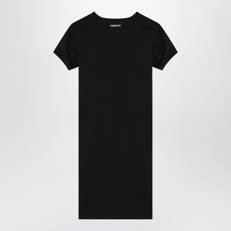 Coperni Black Mini Dress With Heart Women - EZE Fashion®