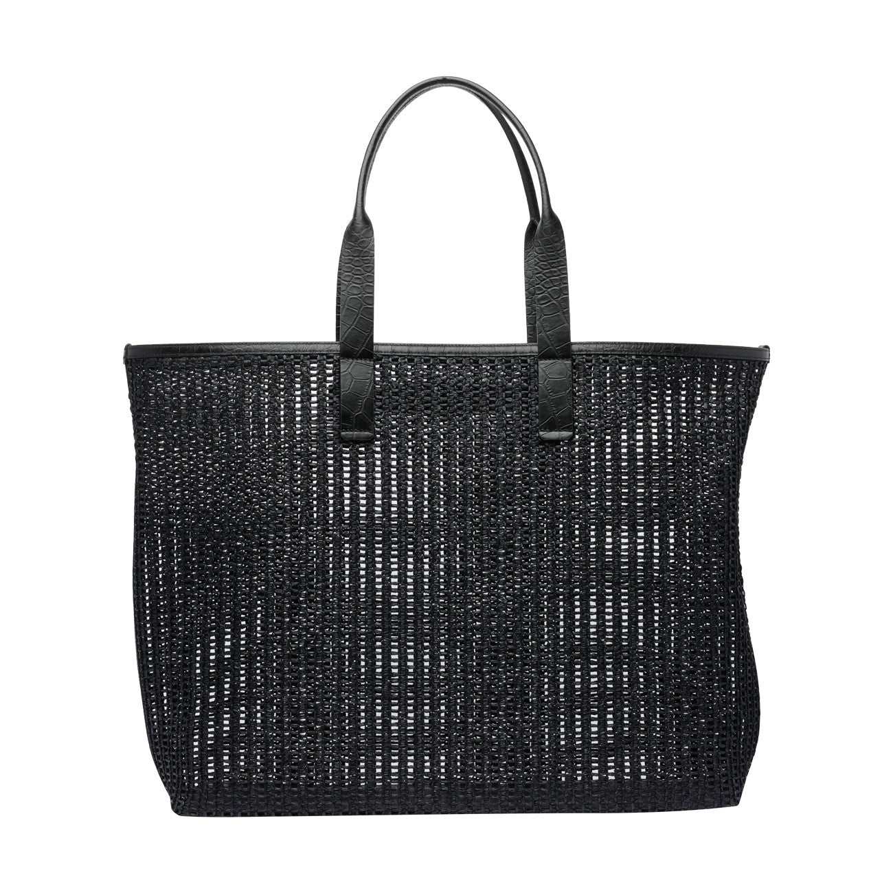 Dolce&Gabbana Men Crochet Shopping Bag