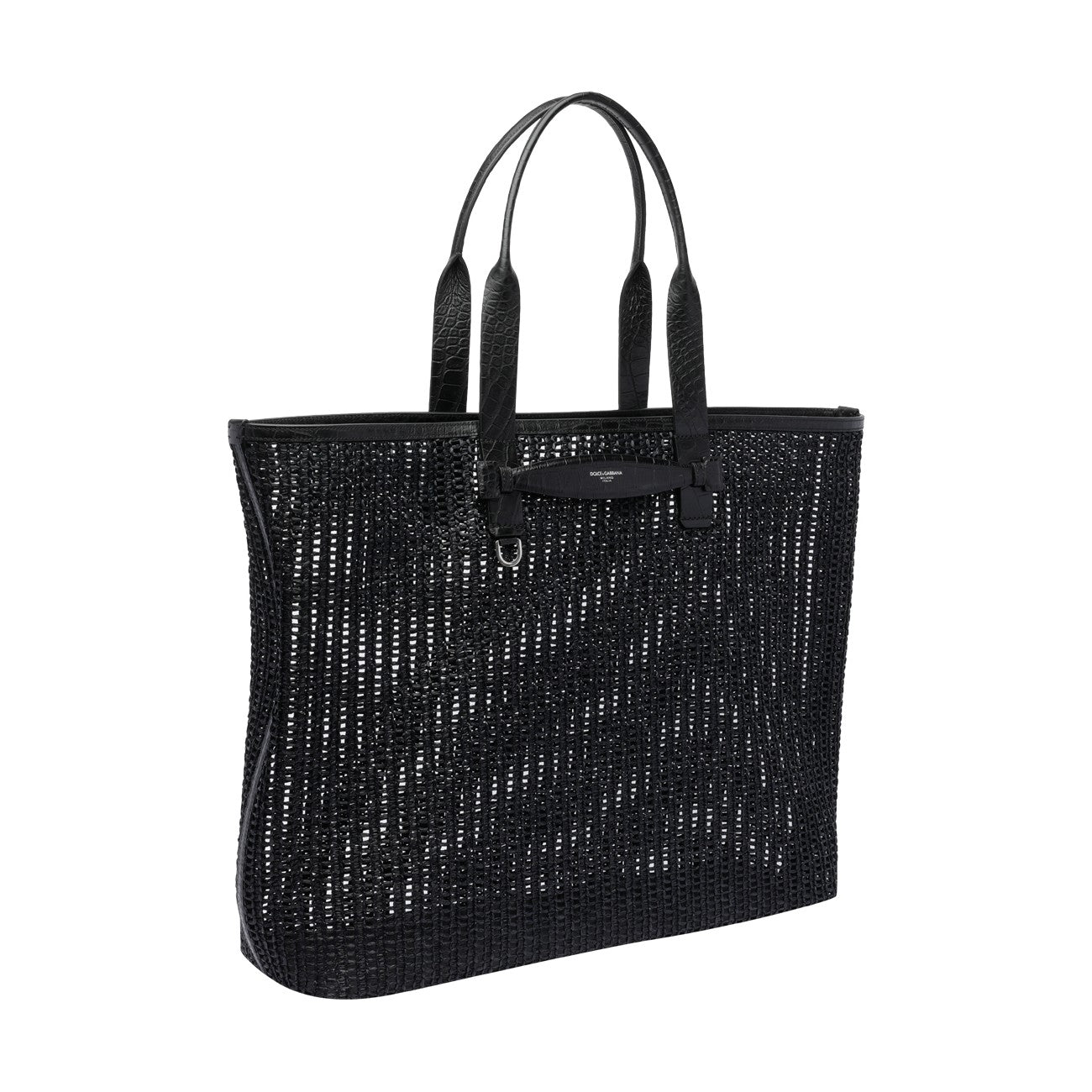 Dolce&Gabbana Men Crochet Shopping Bag