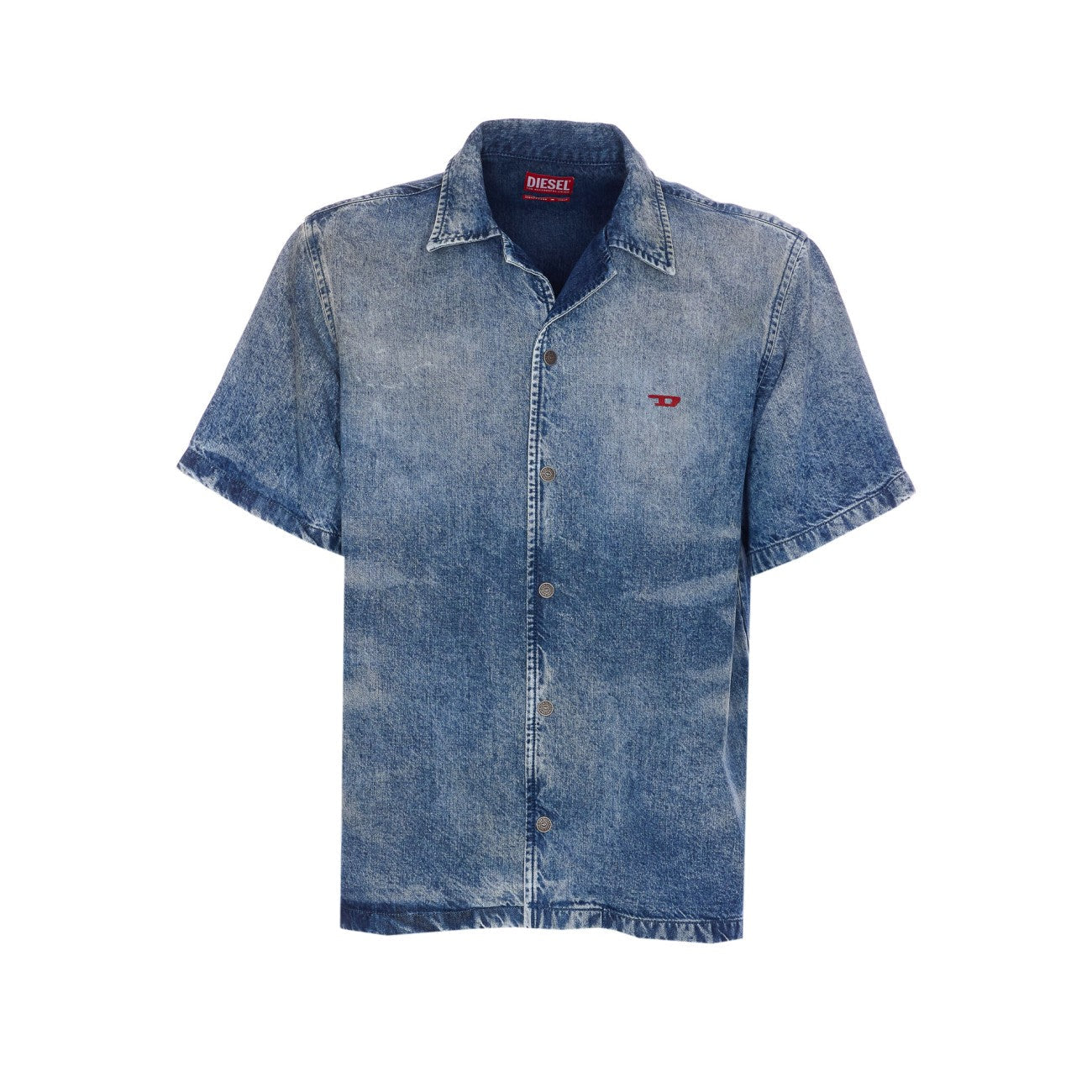 Diesel Men D-Nabil-Fsg Bowling Shirt