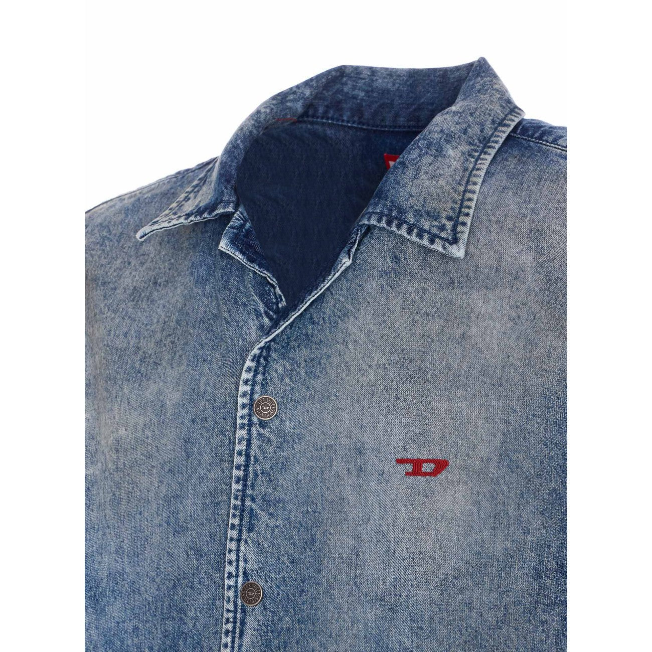 Diesel Men D-Nabil-Fsg Bowling Shirt