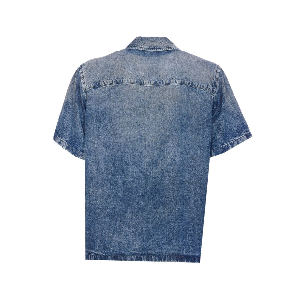 Diesel Men D-Nabil-Fsg Bowling Shirt