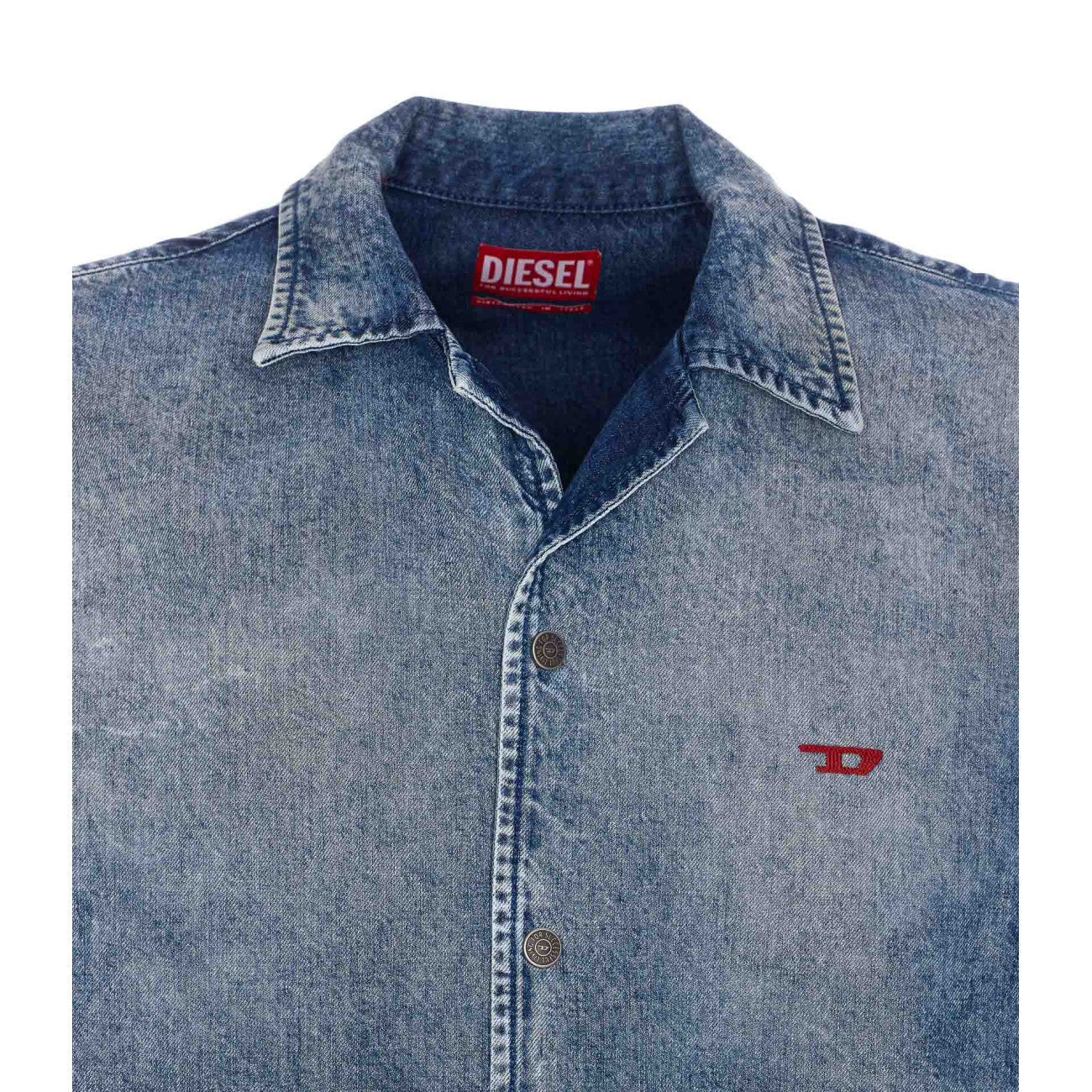 Diesel Men D-Nabil-Fsg Bowling Shirt