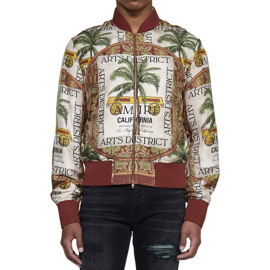 Amiri Printed Silk Jacket Men
