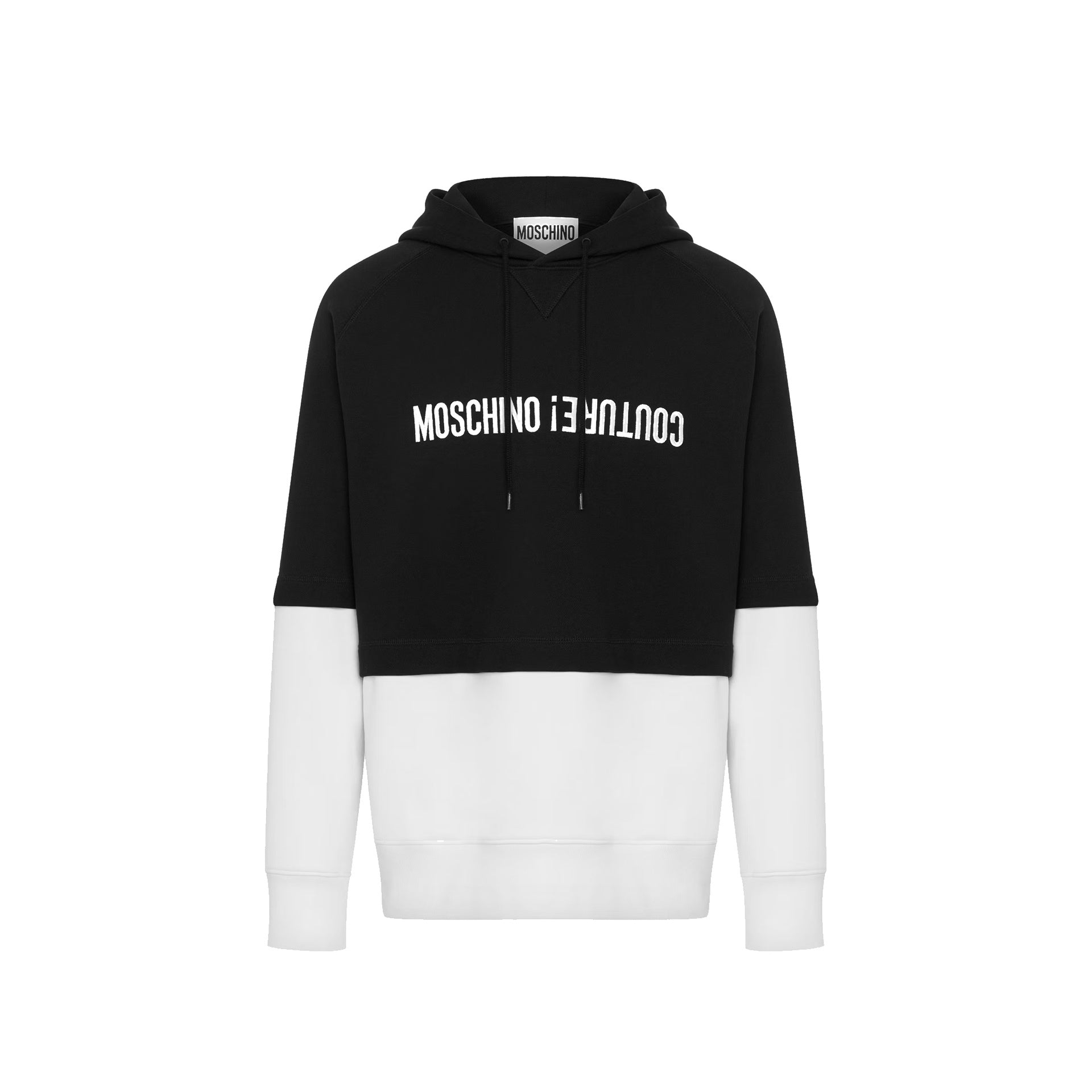 Moschino Cotton Hooded Sweatshirt Men
