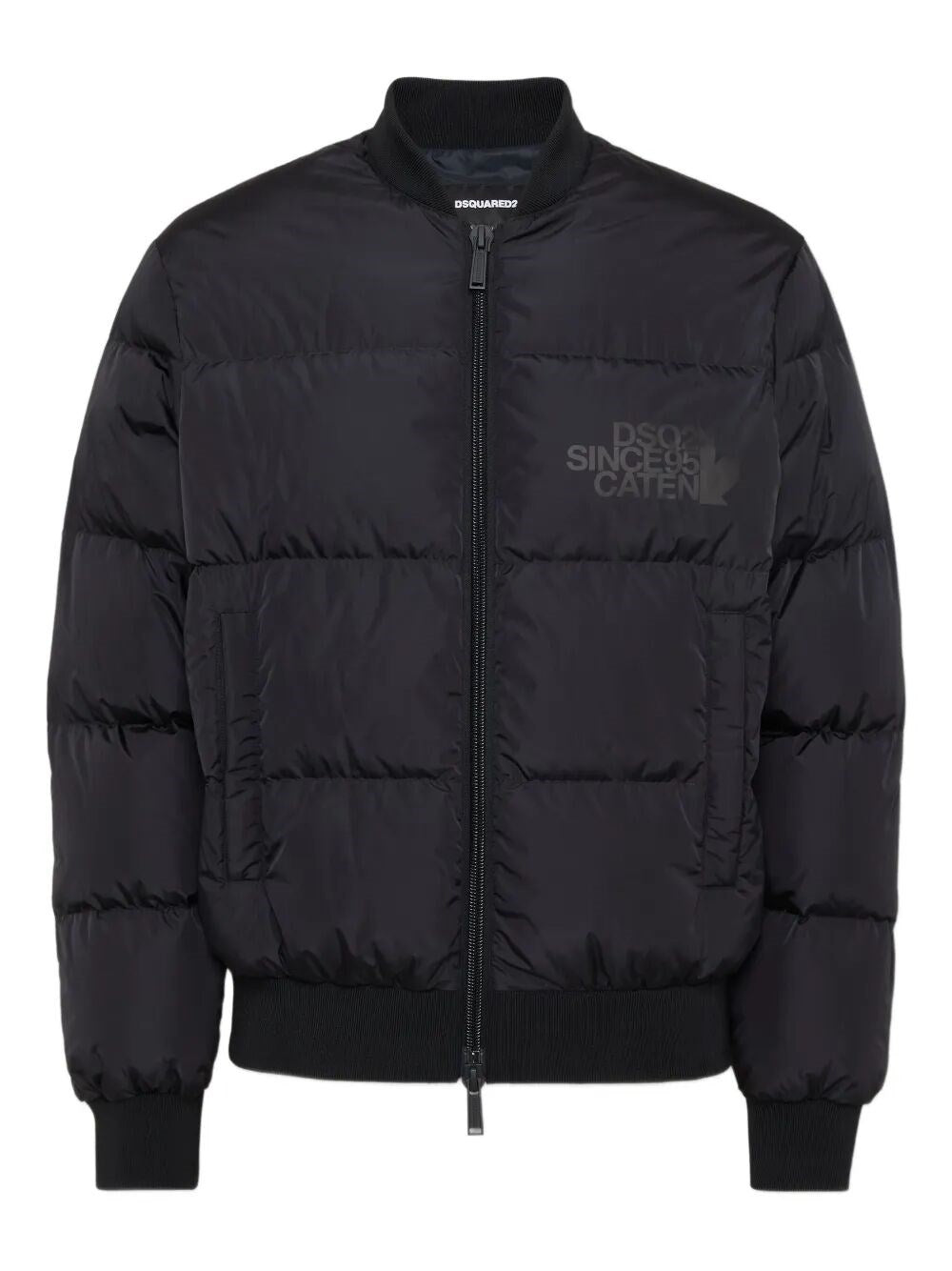 Dsquared2 Men `Easy` Puffer Bomber Jacket