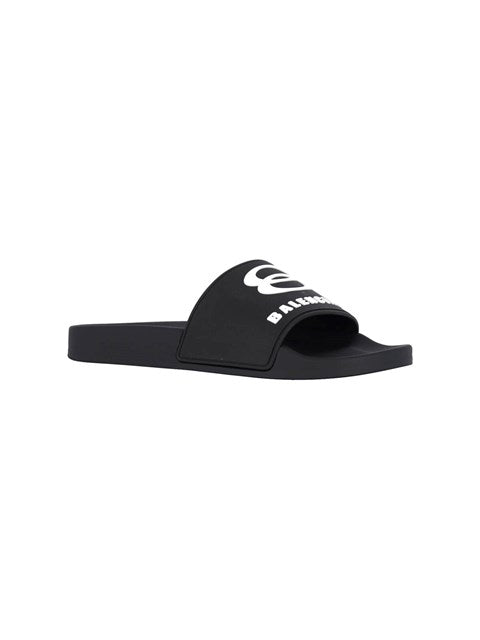 Balenciaga Men "Pool" Slide Sandals