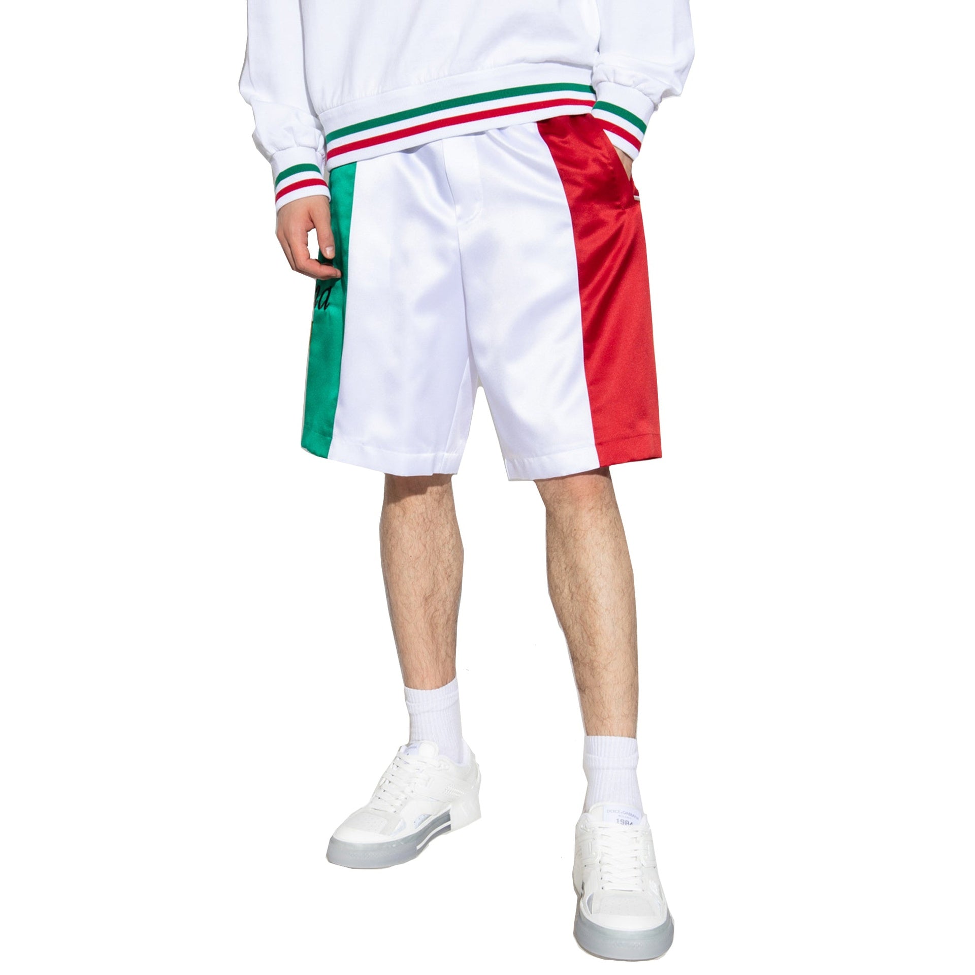 Dolce & Gabbana Satin Shorts Men