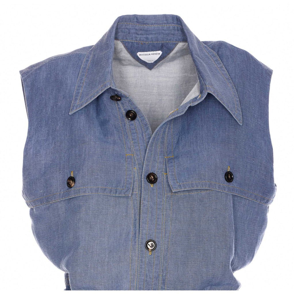 Bottega Veneta Women Denim Dress