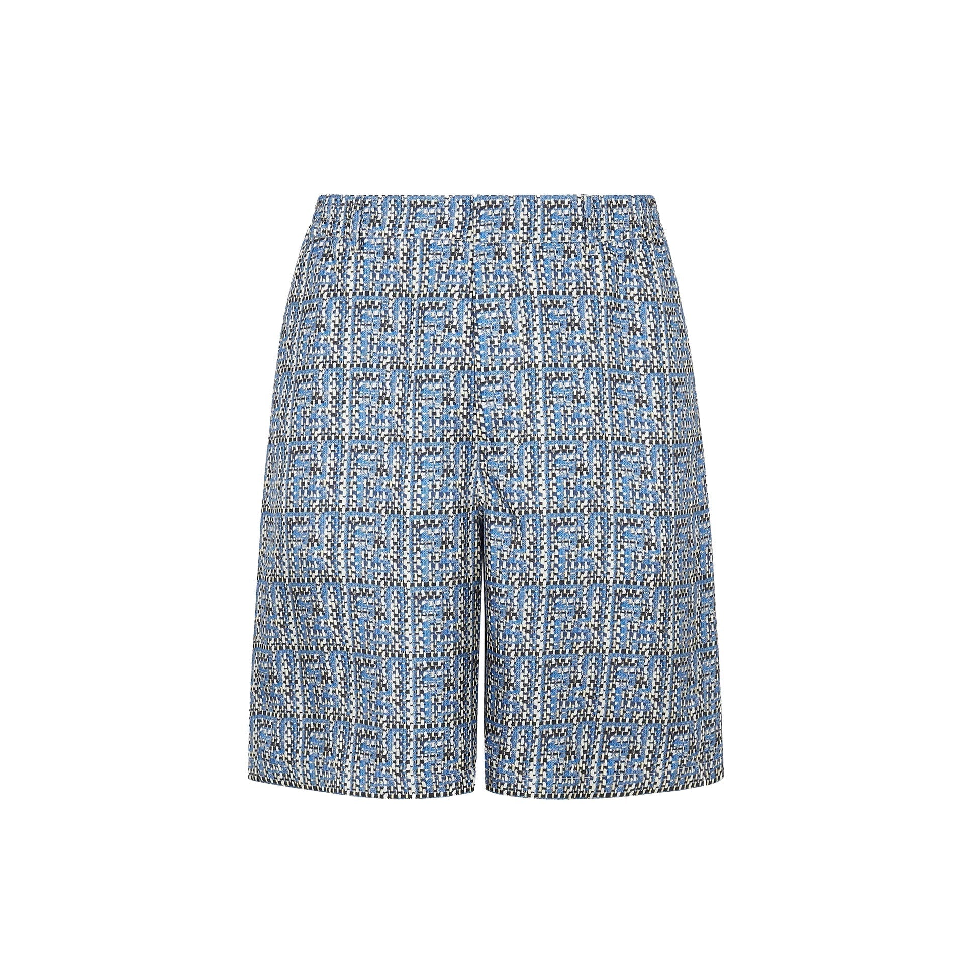 Fendi Printed Silk Shorts Men
