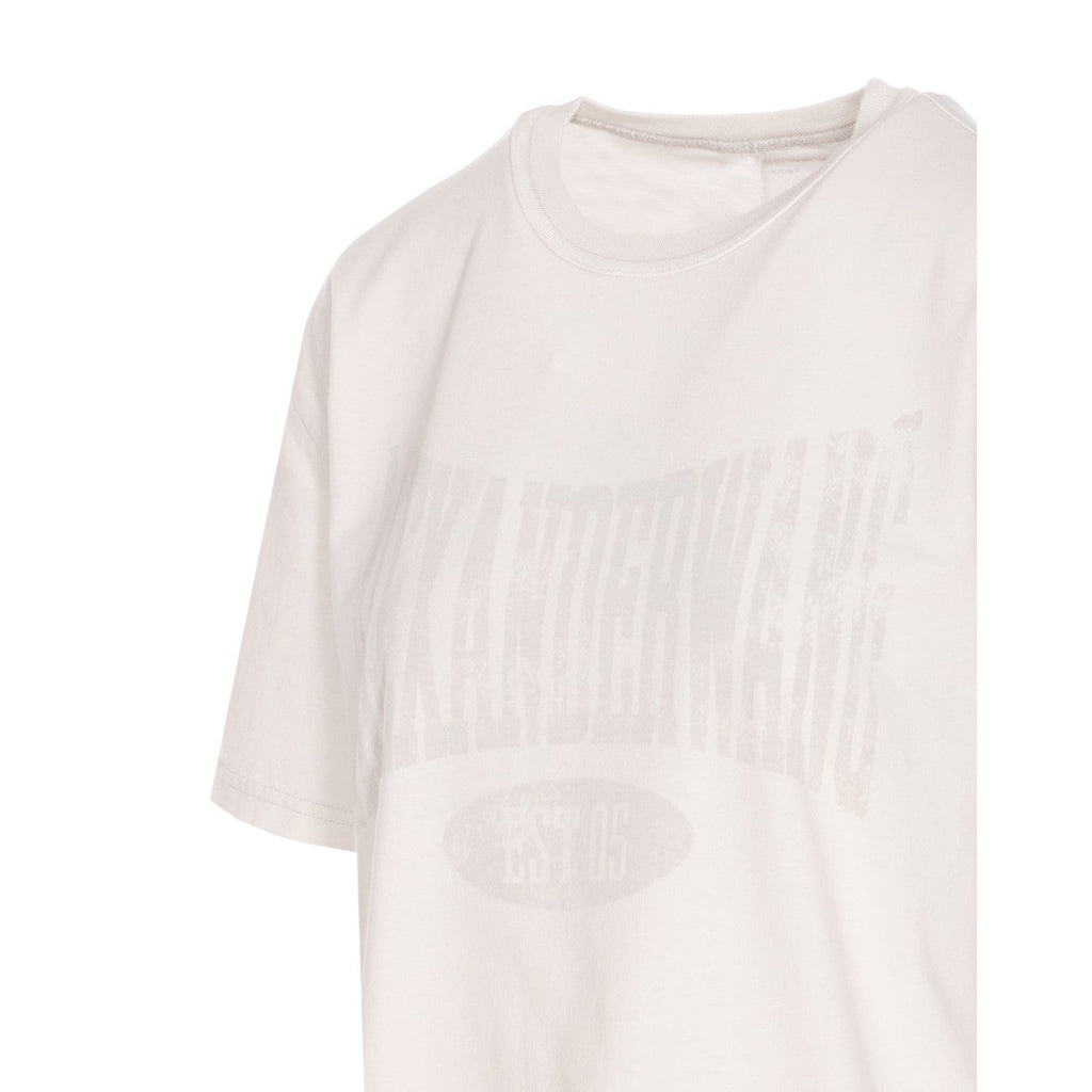Alexander Wang Women Distressed Logo T-Shirt