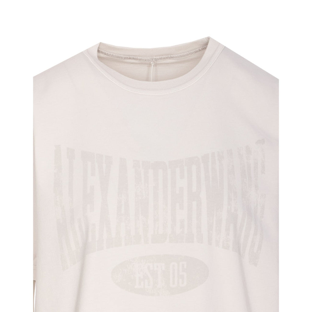 Alexander Wang Women Distressed Logo T-Shirt