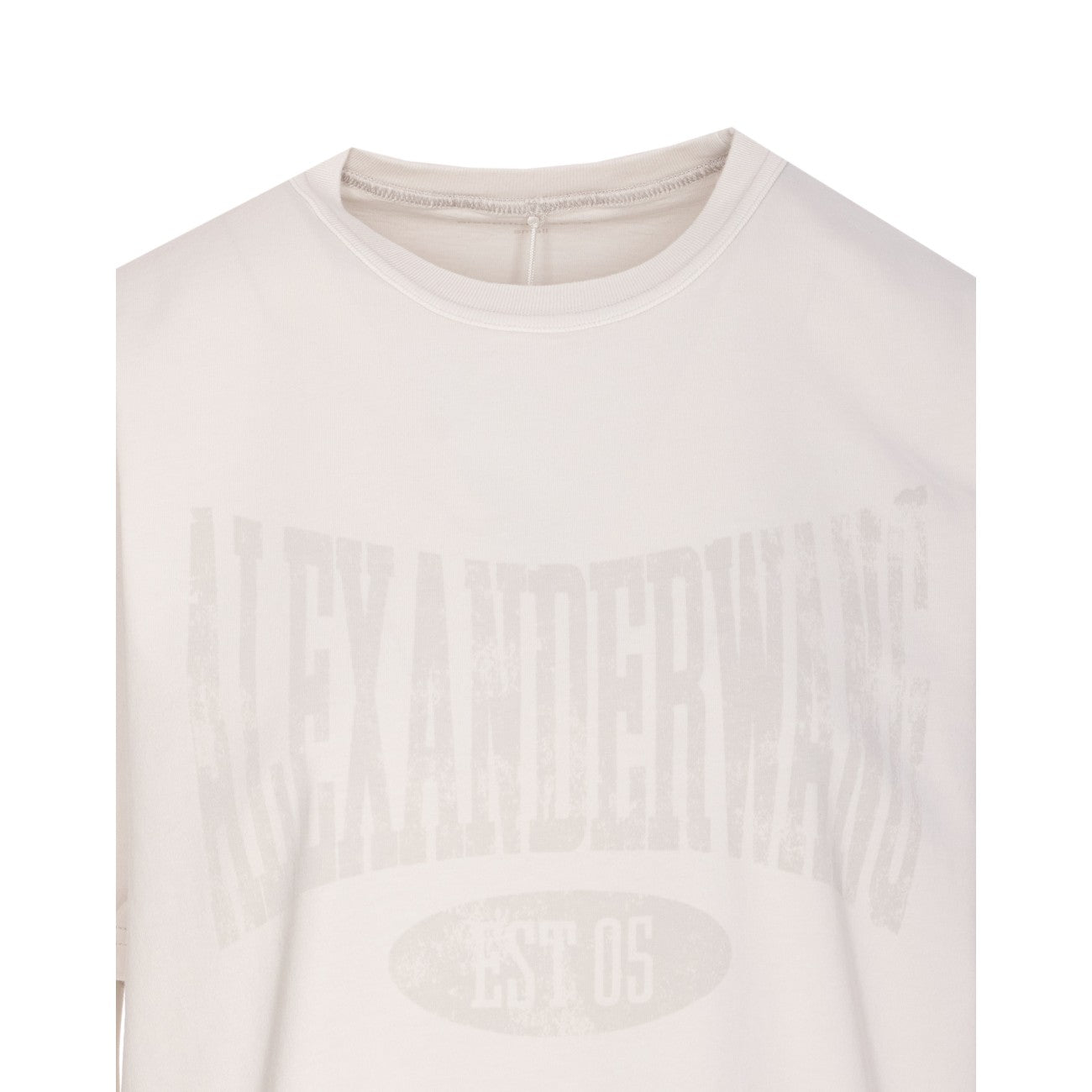 Alexander Wang Women Distressed Logo T-Shirt