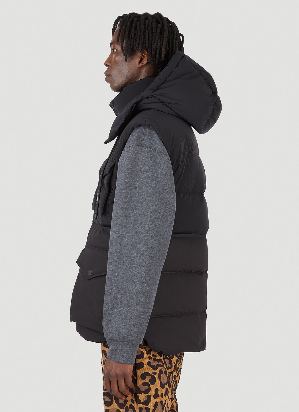 Dolce & Gabbana Men Sleeveless Down Jacket