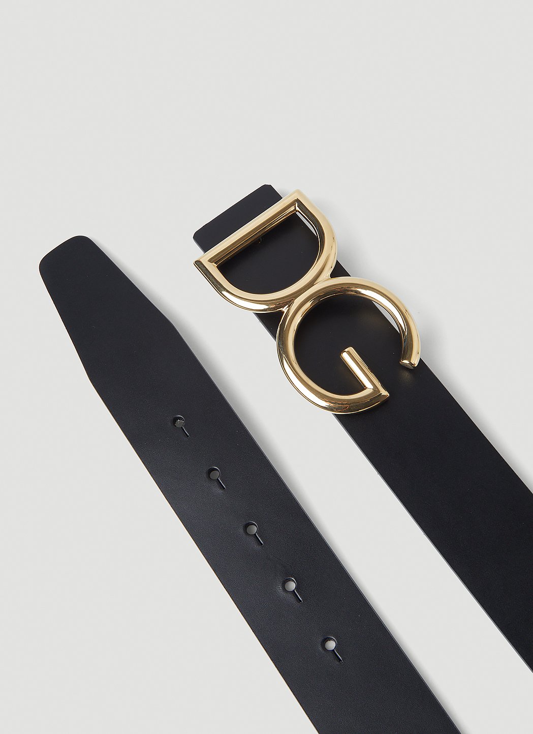 Dolce & Gabbana Men Logo Plaque Belt