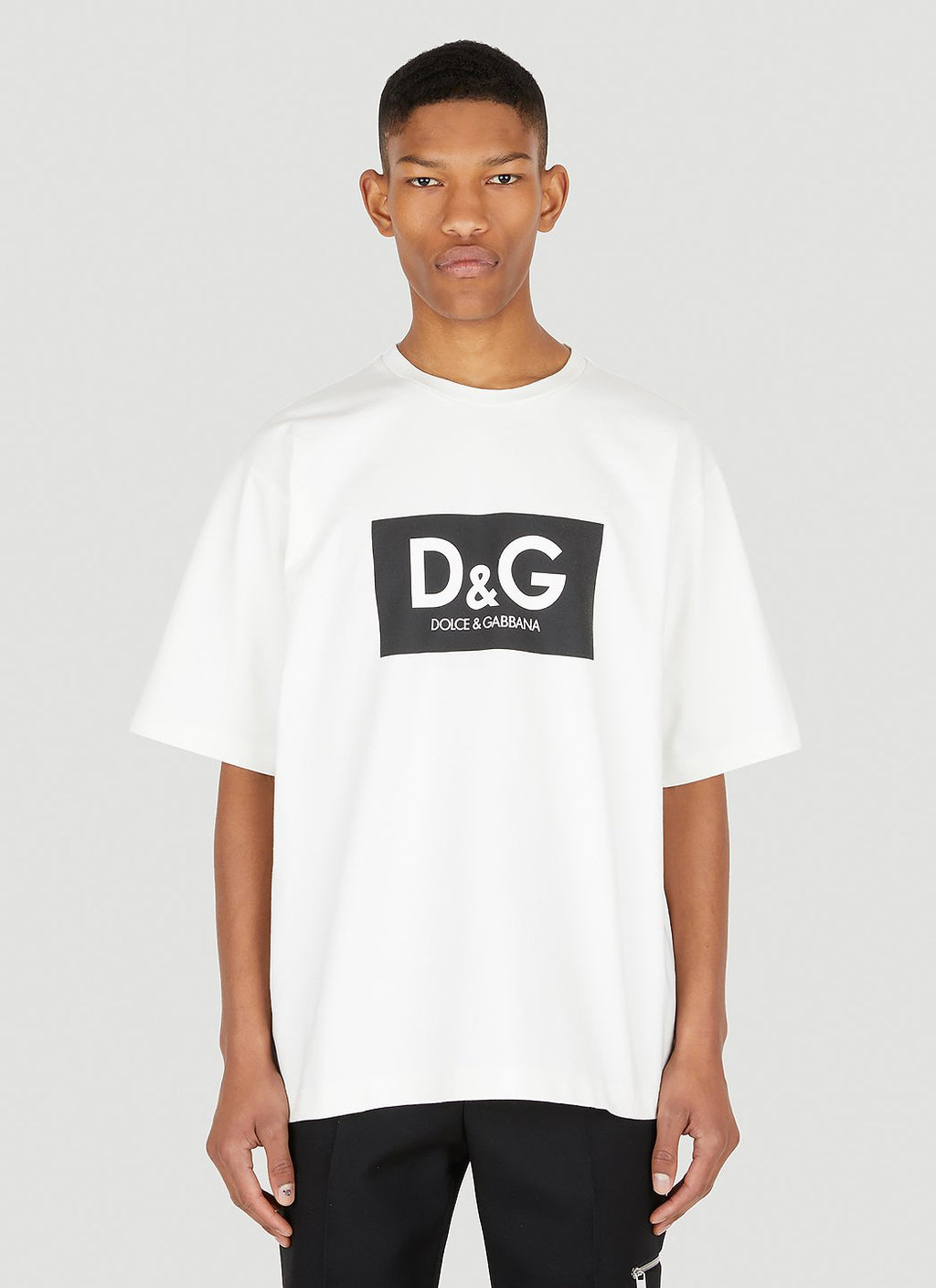 Dolce & Gabbana Men Logo Print T-Shirt