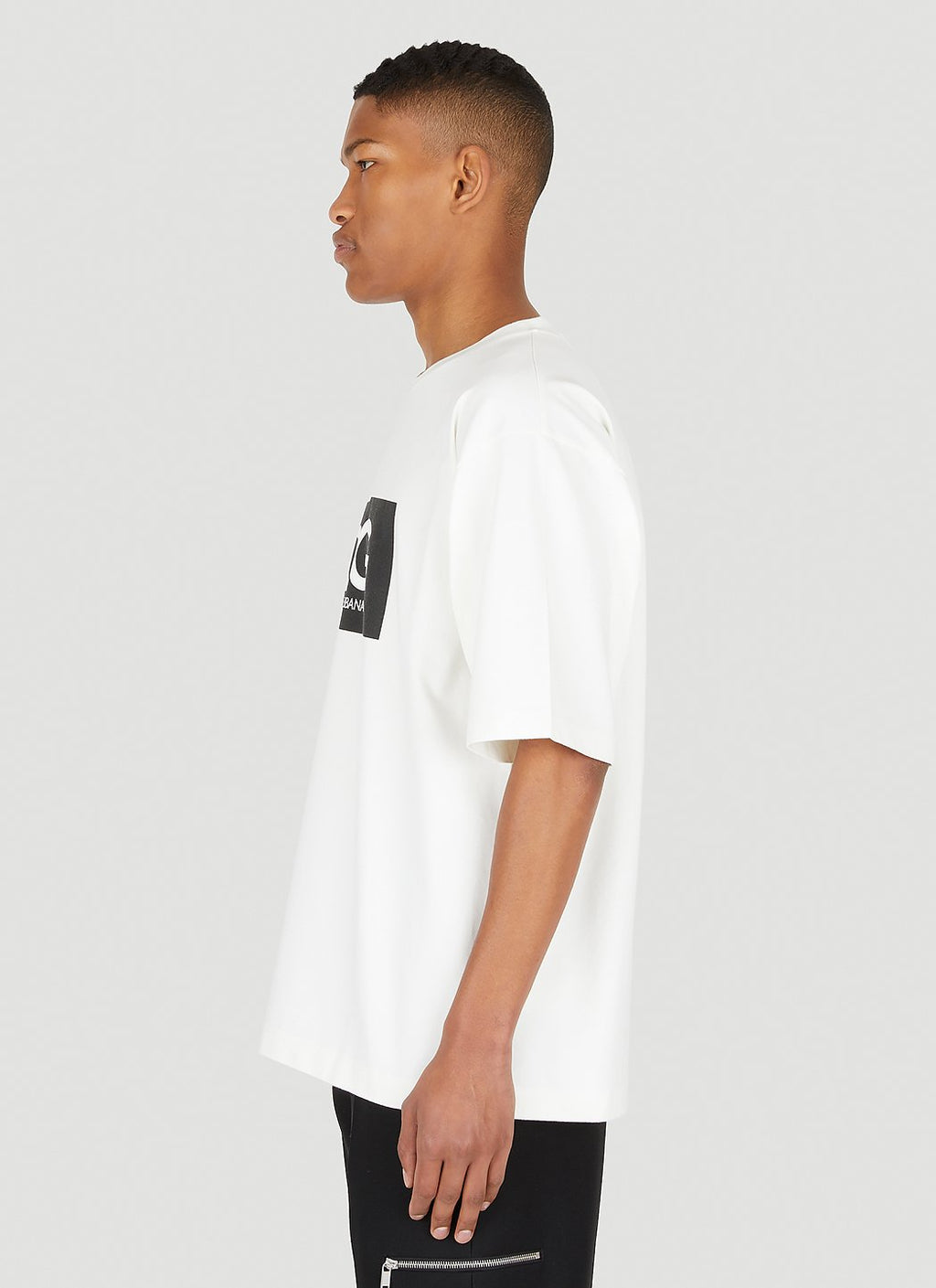 Dolce & Gabbana Men Logo Print T-Shirt