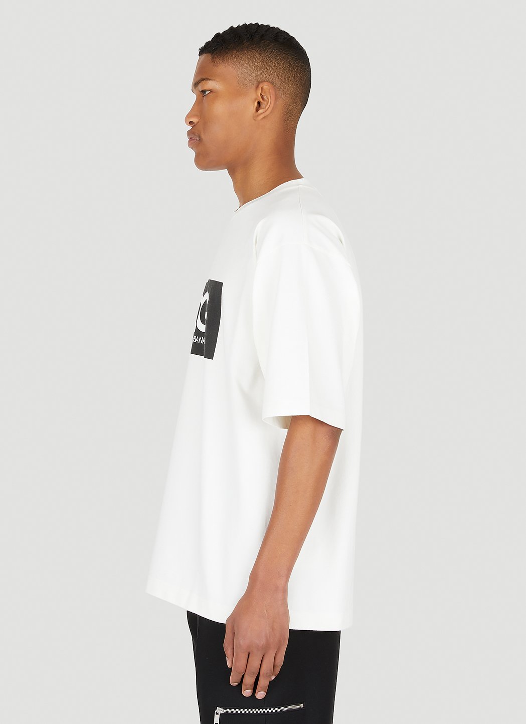 Dolce & Gabbana Men Logo Print T-Shirt