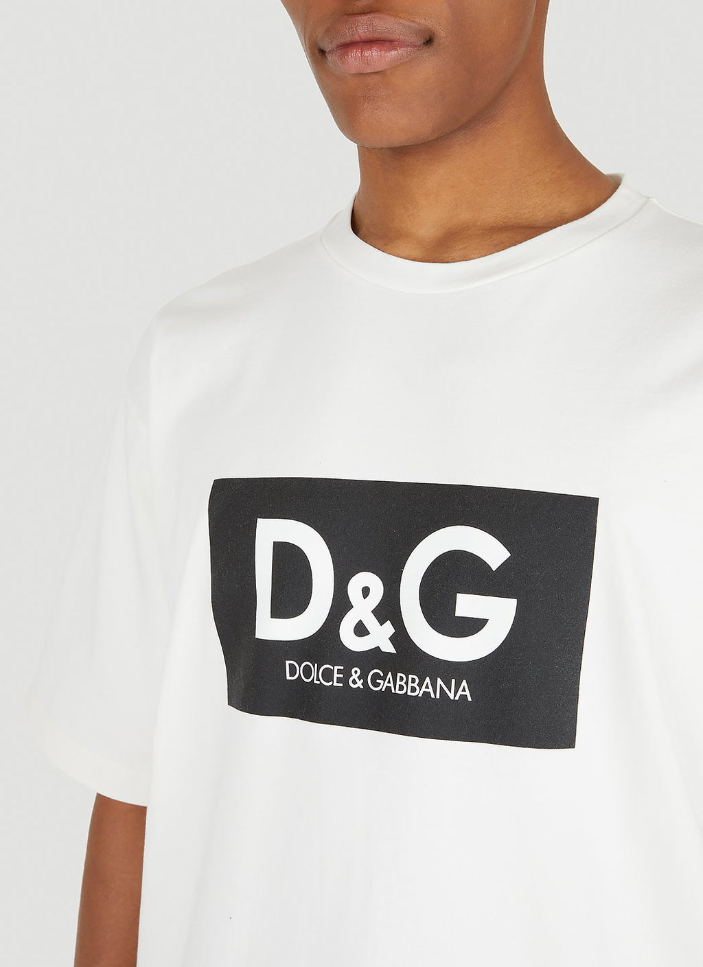 Dolce & Gabbana Men Logo Print T-Shirt