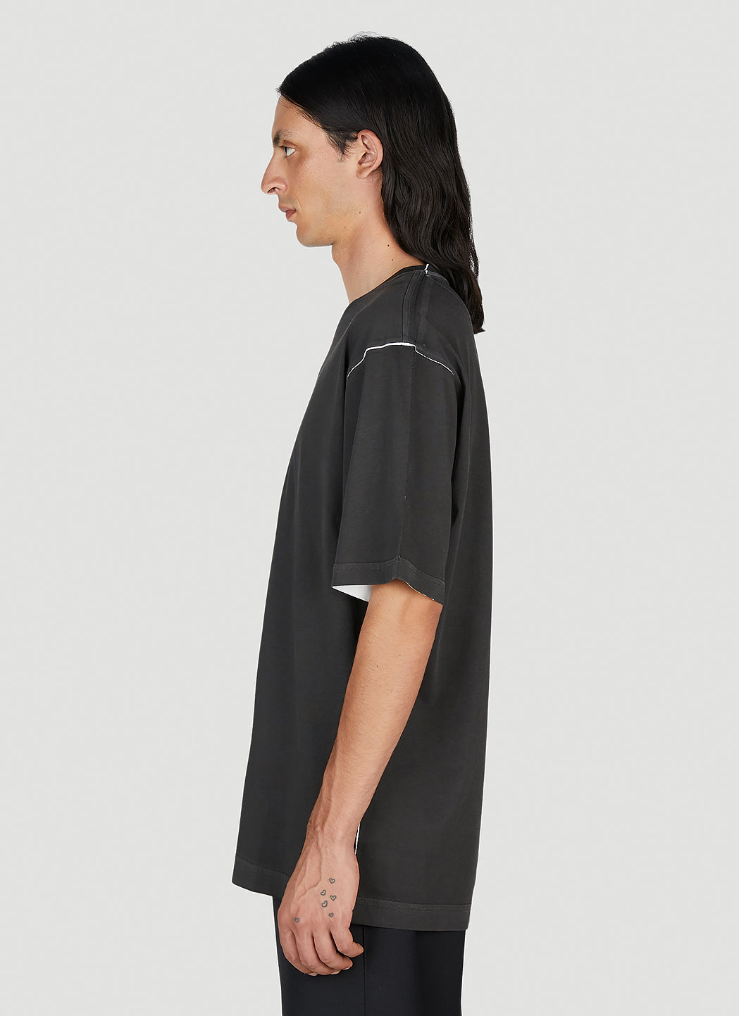 Dolce & Gabbana Men Dg Logo Print T-Shirt