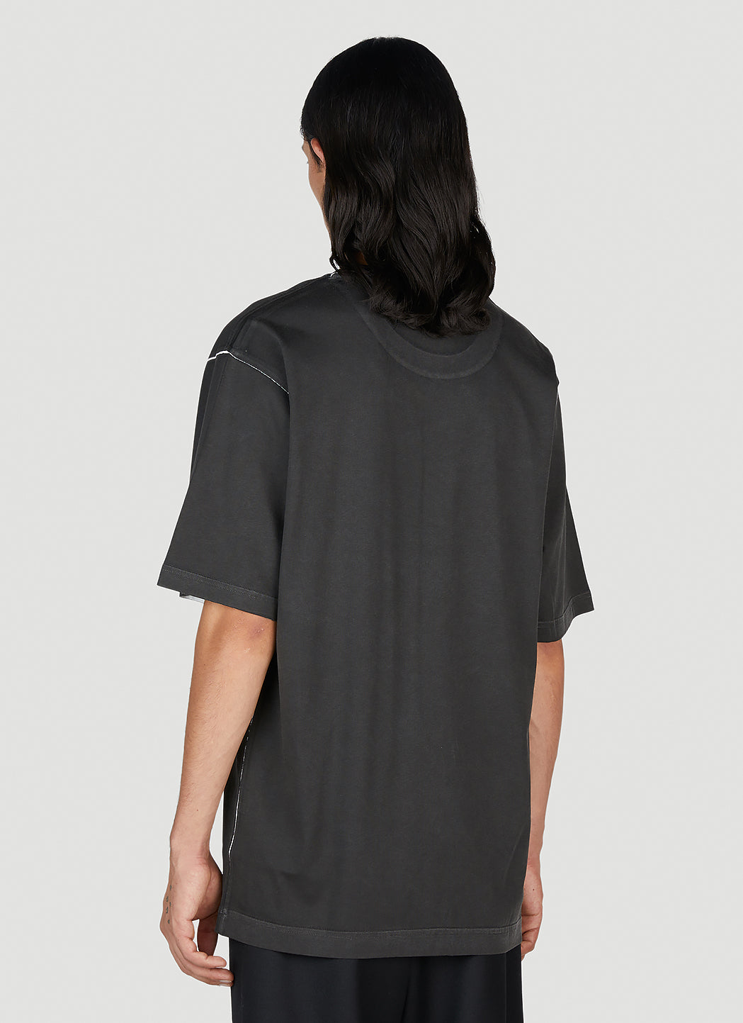 Dolce & Gabbana Men Dg Logo Print T-Shirt