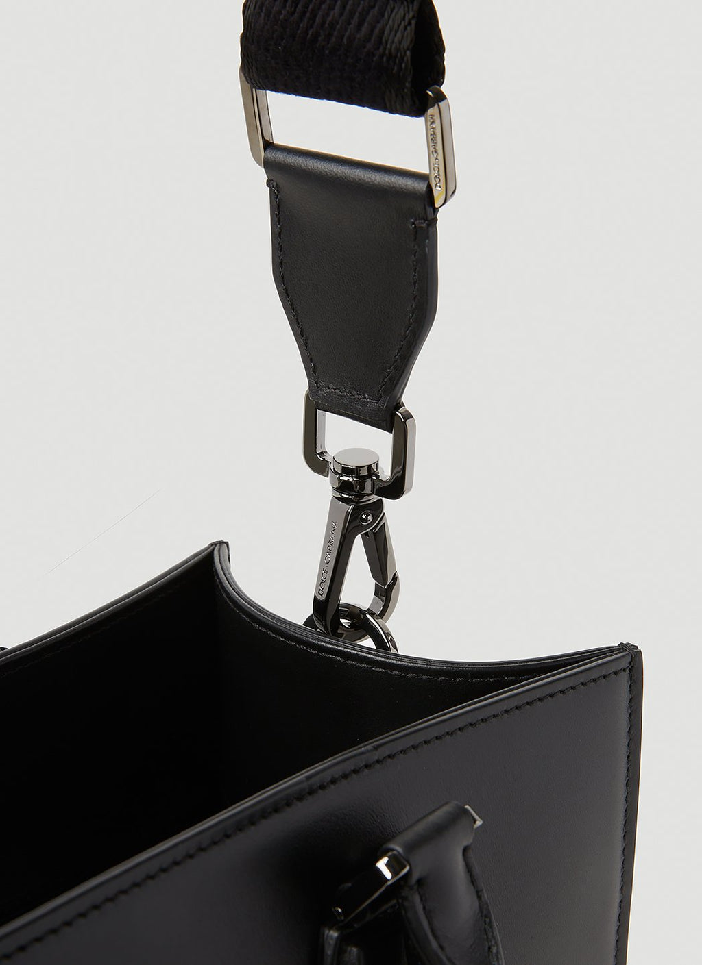 Dolce & Gabbana Men Debossed Logo Tote Bag