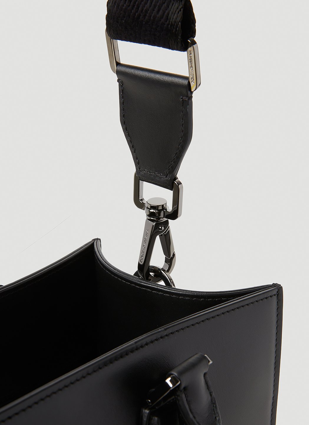 Dolce & Gabbana Men Debossed Logo Tote Bag