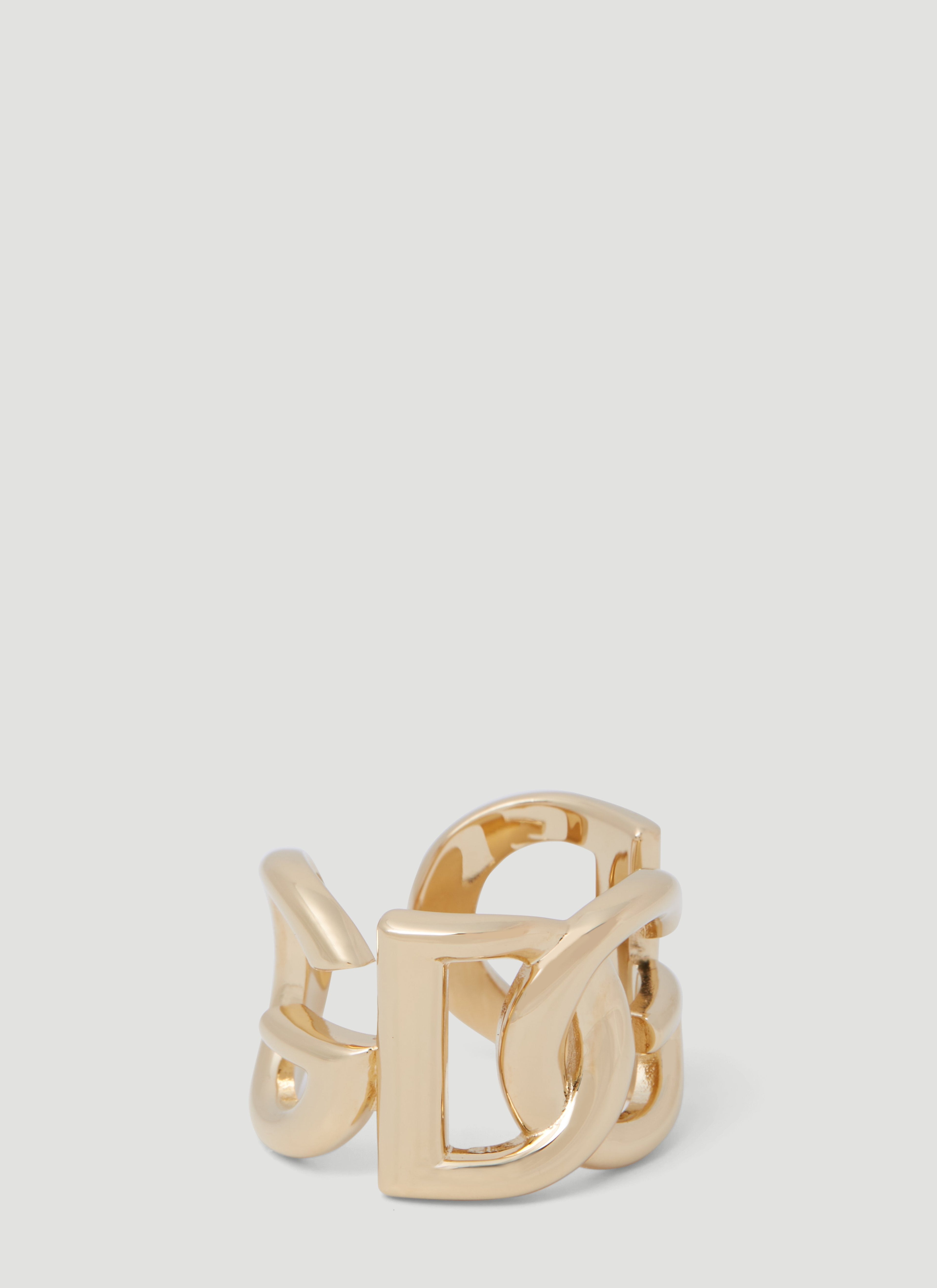 Dolce & Gabbana Men Dg Logo Ring
