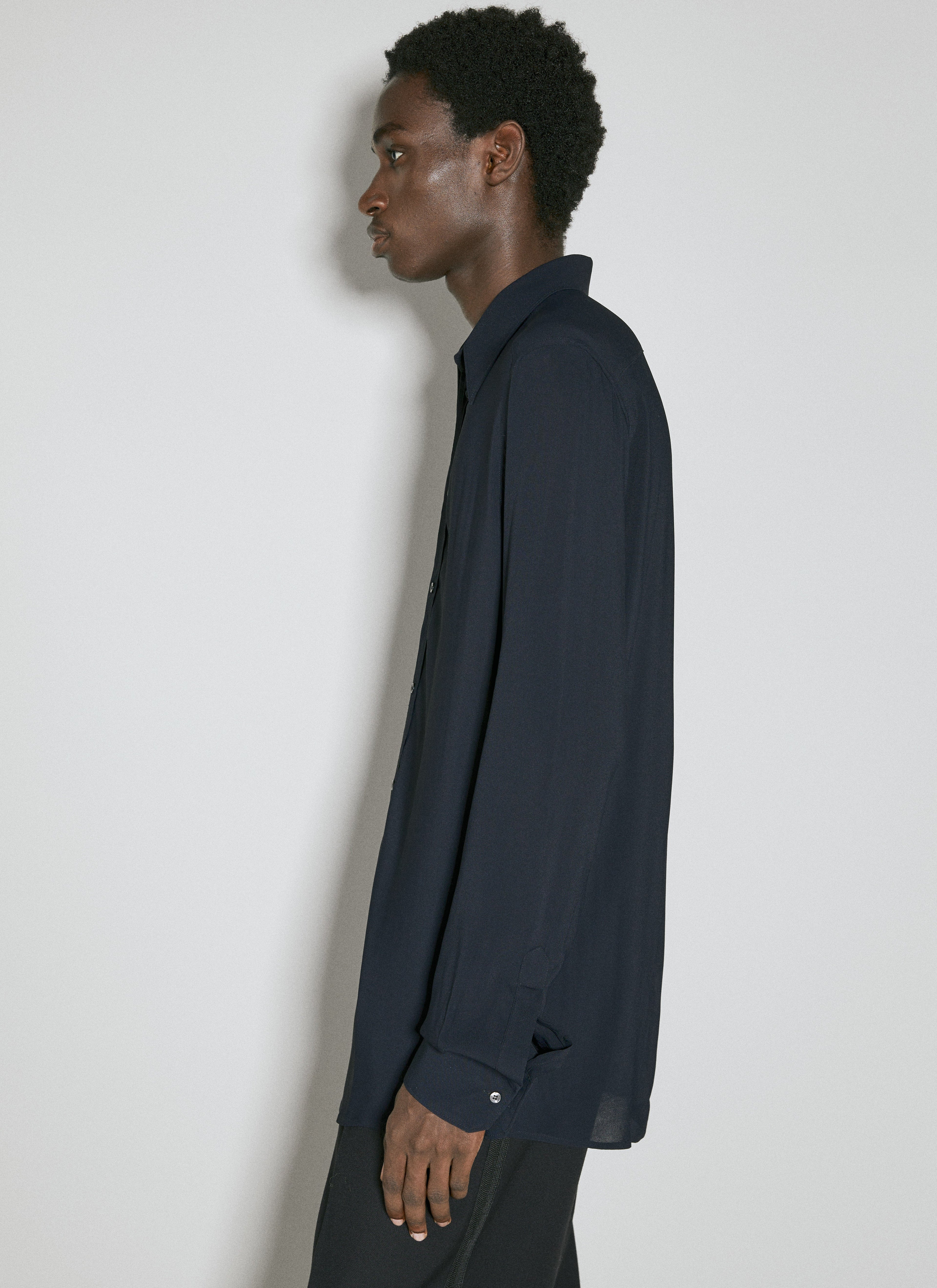 Dolce & Gabbana Men Martini Fit Stretch Charmeuse Shirt