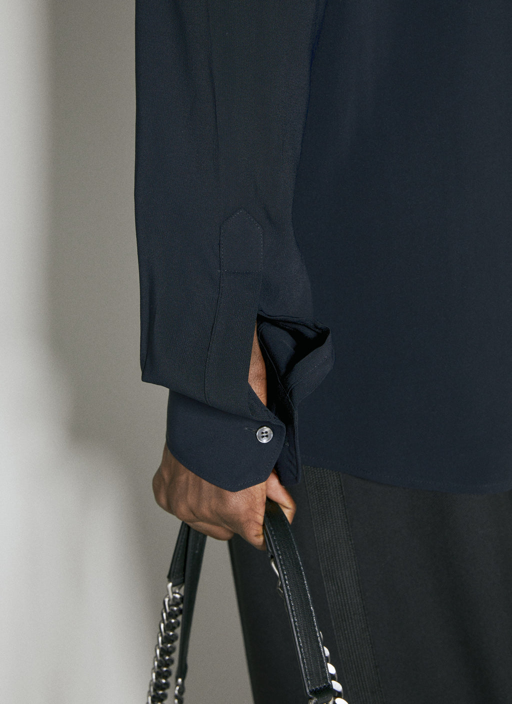 Dolce & Gabbana Men Martini Fit Stretch Charmeuse Shirt