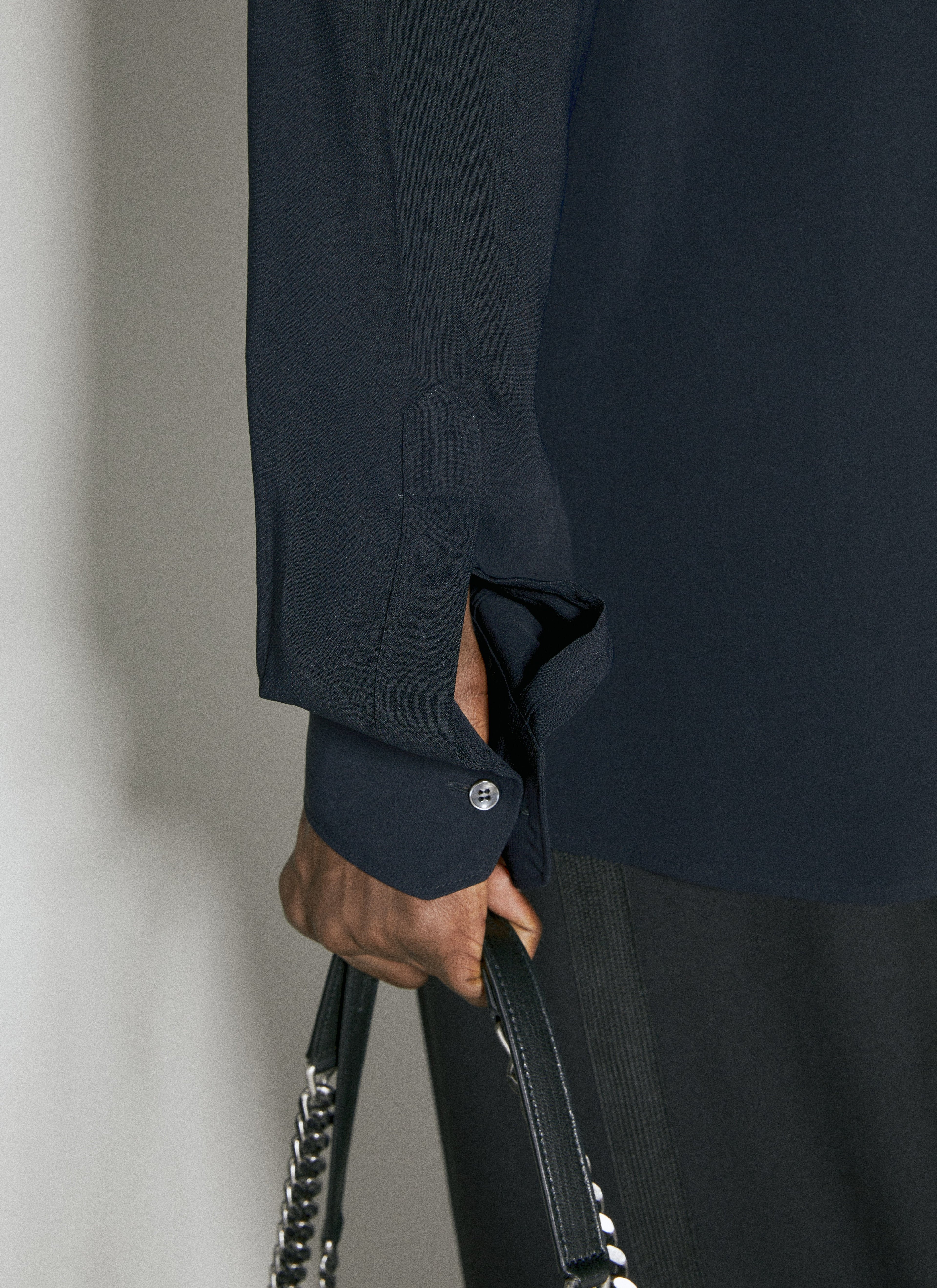 Dolce & Gabbana Men Martini Fit Stretch Charmeuse Shirt