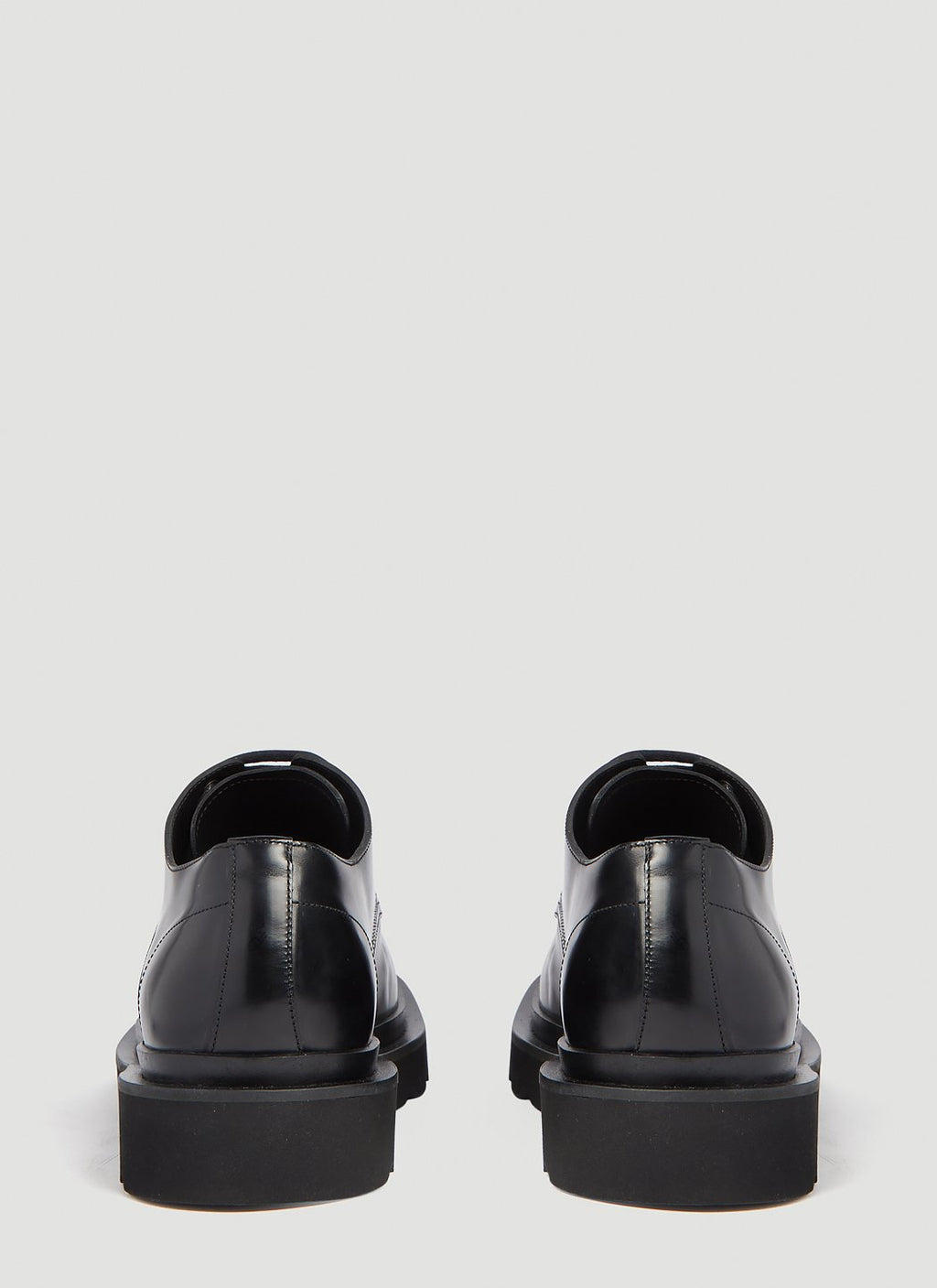 Dolce & Gabbana Men Brushed Leather Derby Shoes