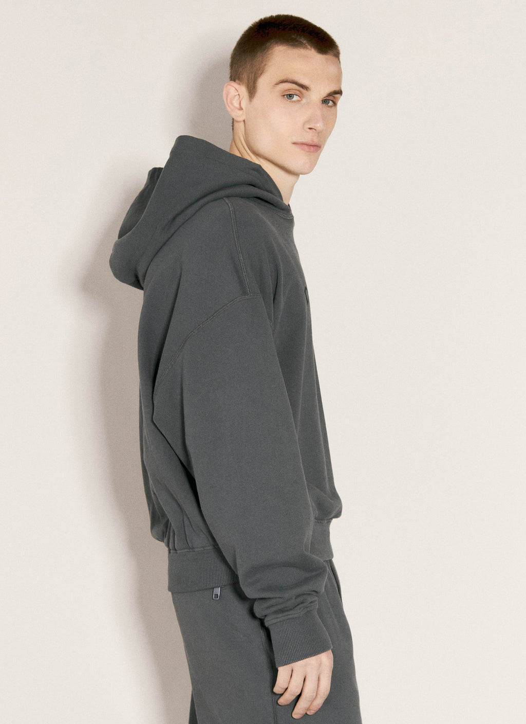 Dolce & Gabbana Men Cropped Hooded Sweatshirt