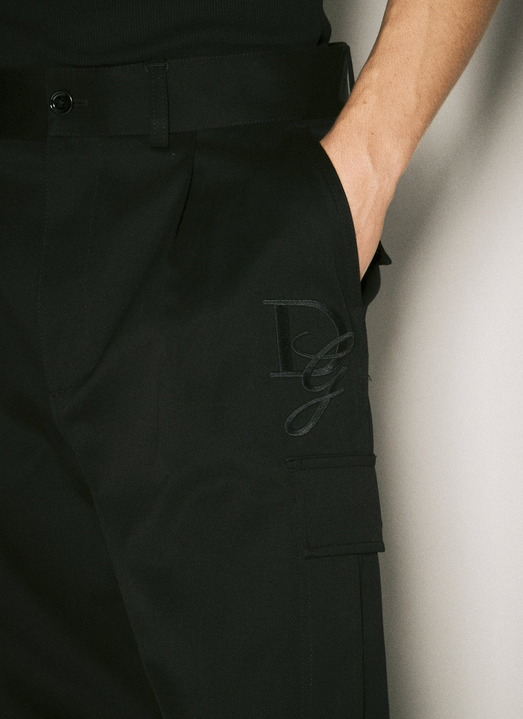 Dolce & Gabbana Men Twill Cargo Pants