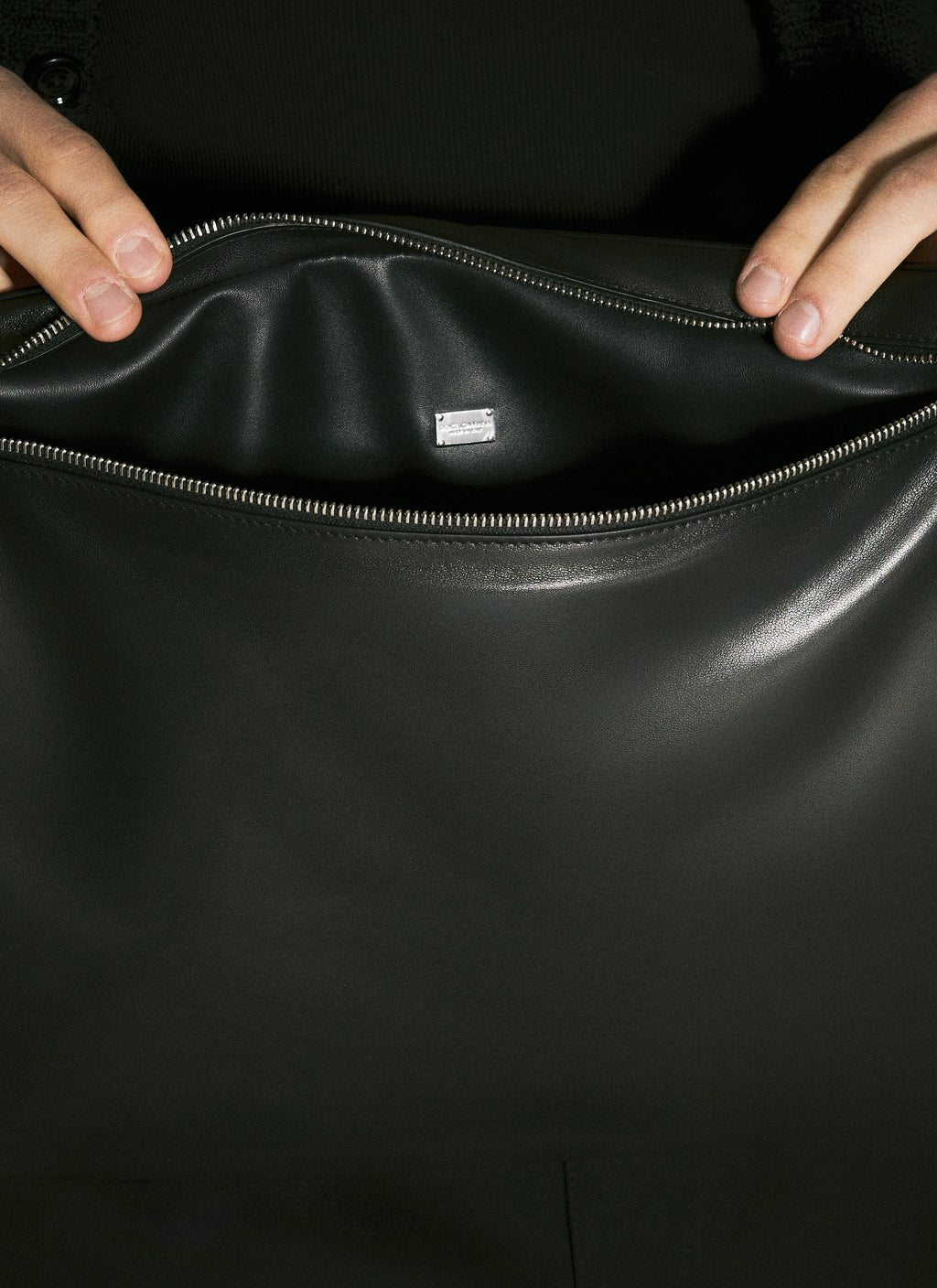 Dolce & Gabbana Men Nappa Leather Handbag