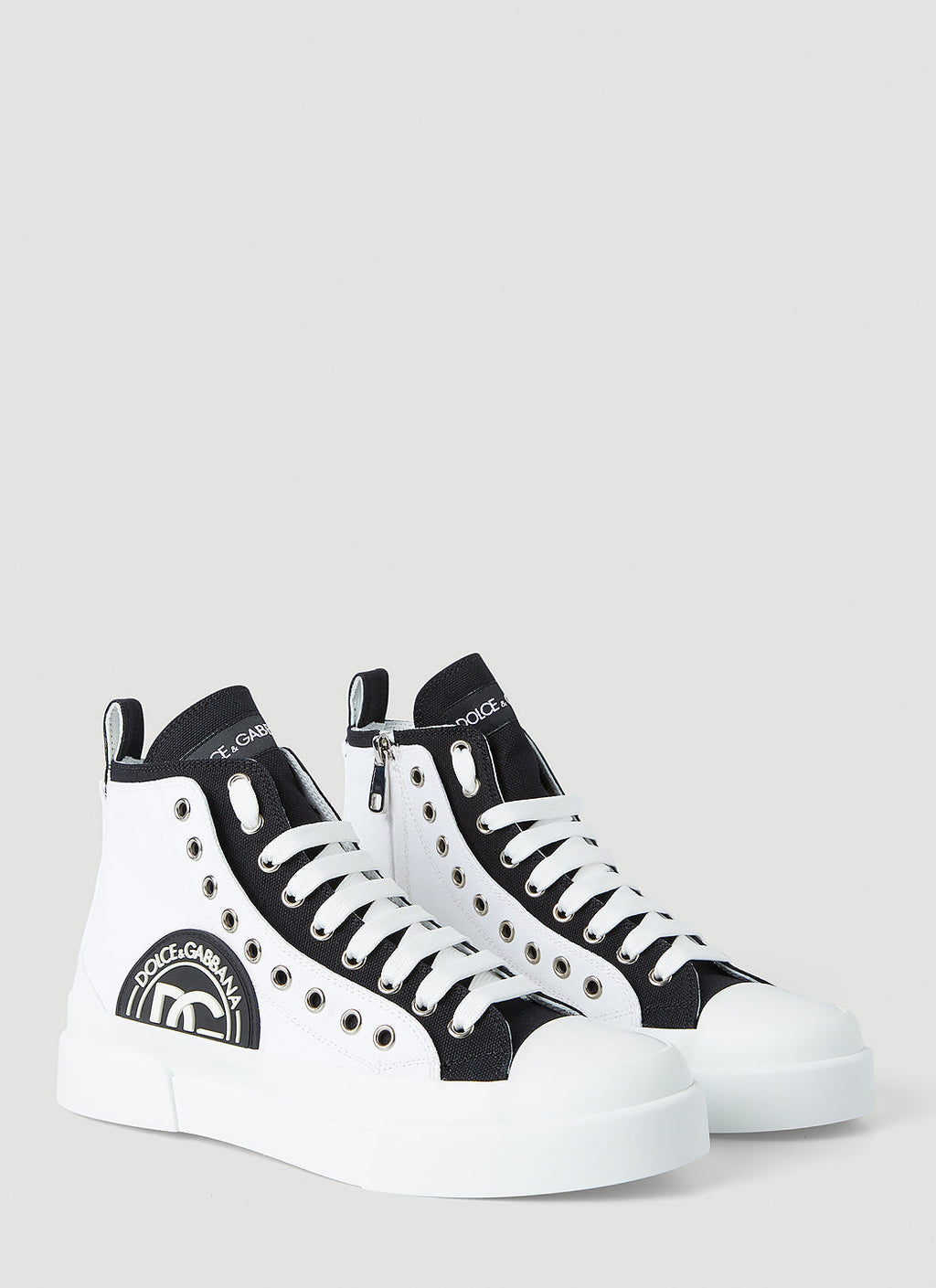 Dolce & Gabbana Women Portofino High Top Sneakers