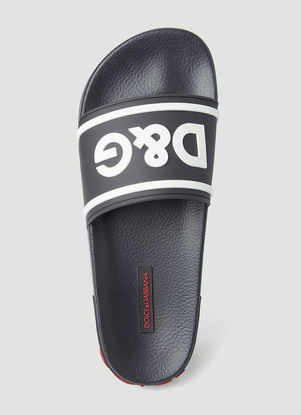 Dolce & Gabbana Women Logo Embossed Slides