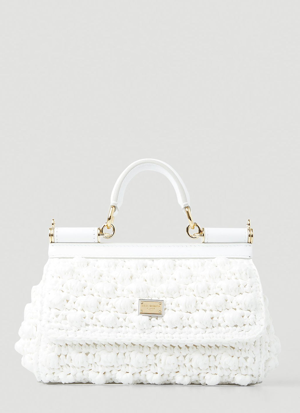 Dolce & Gabbana Women Small Crochet Sicily Handbag
