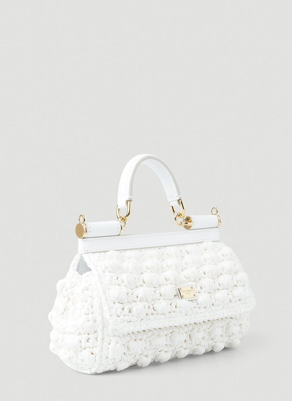 Dolce & Gabbana Women Small Crochet Sicily Handbag