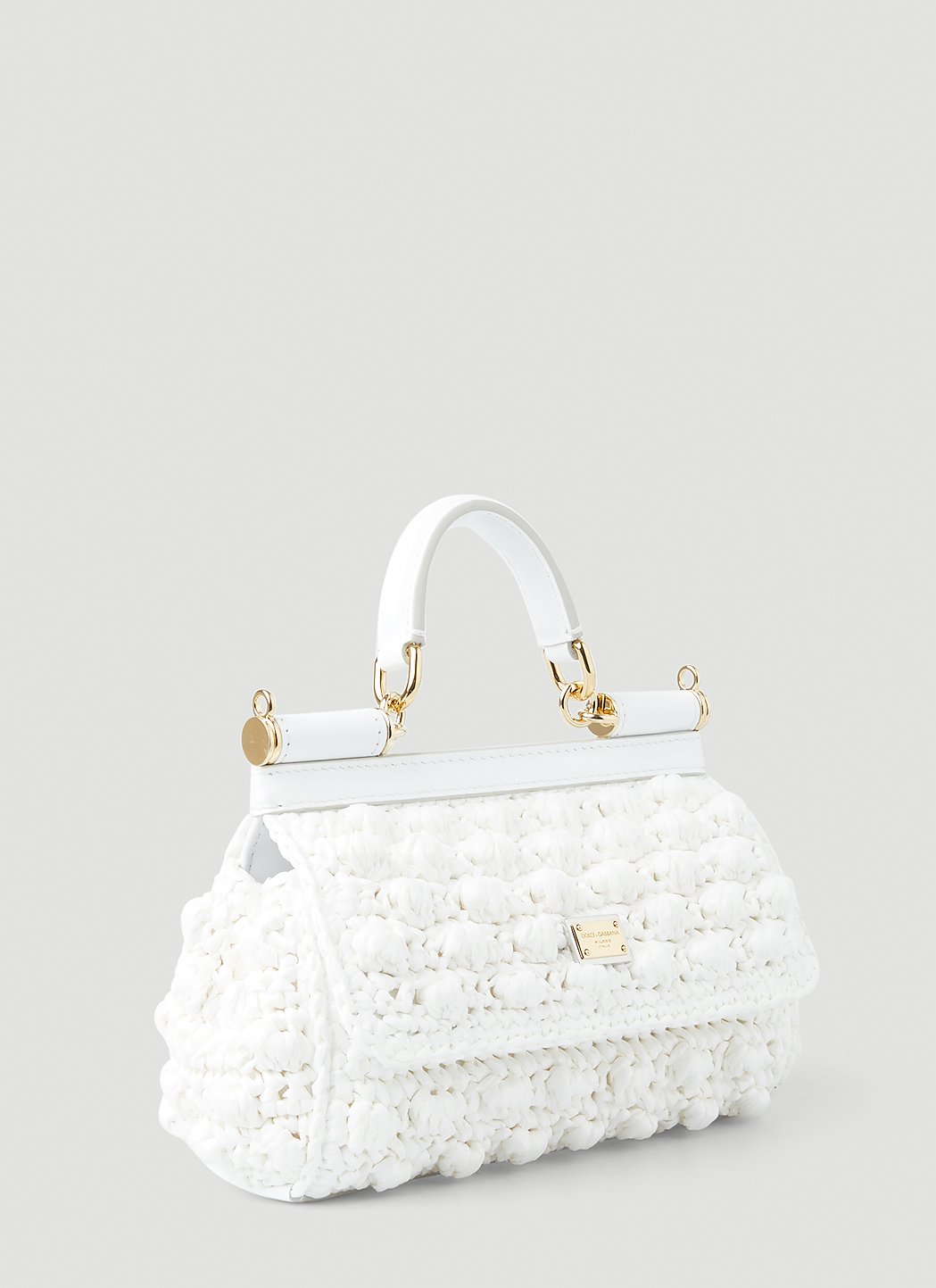 Dolce & Gabbana Women Small Crochet Sicily Handbag