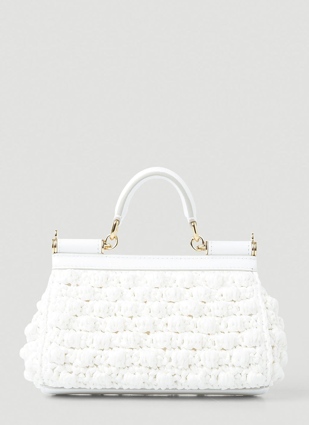 Dolce & Gabbana Women Small Crochet Sicily Handbag