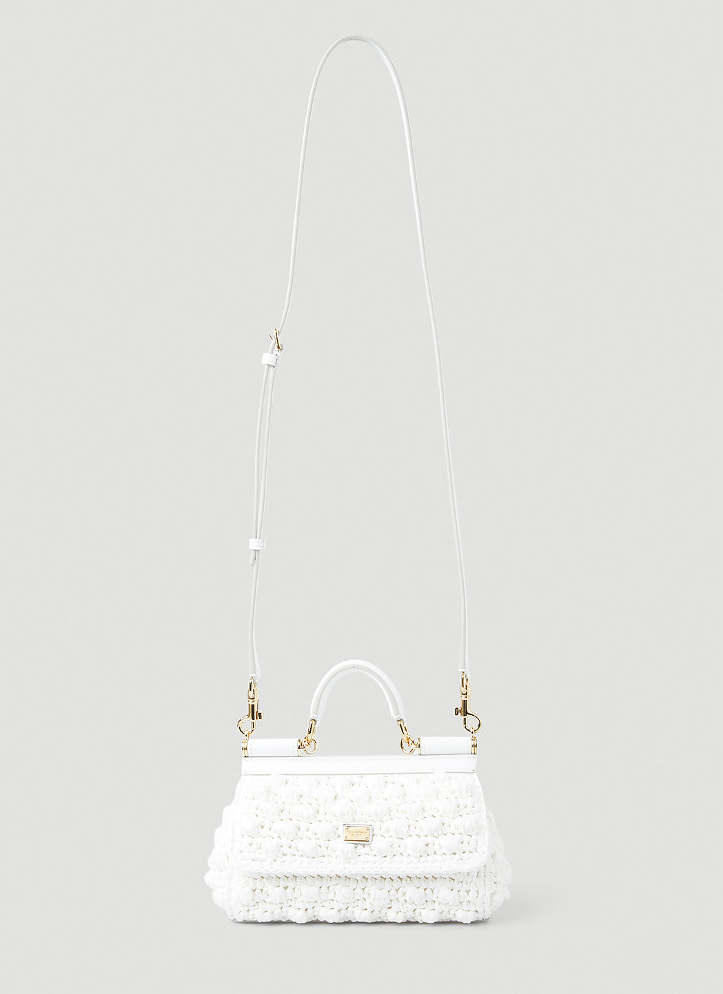 Dolce & Gabbana Women Small Crochet Sicily Handbag