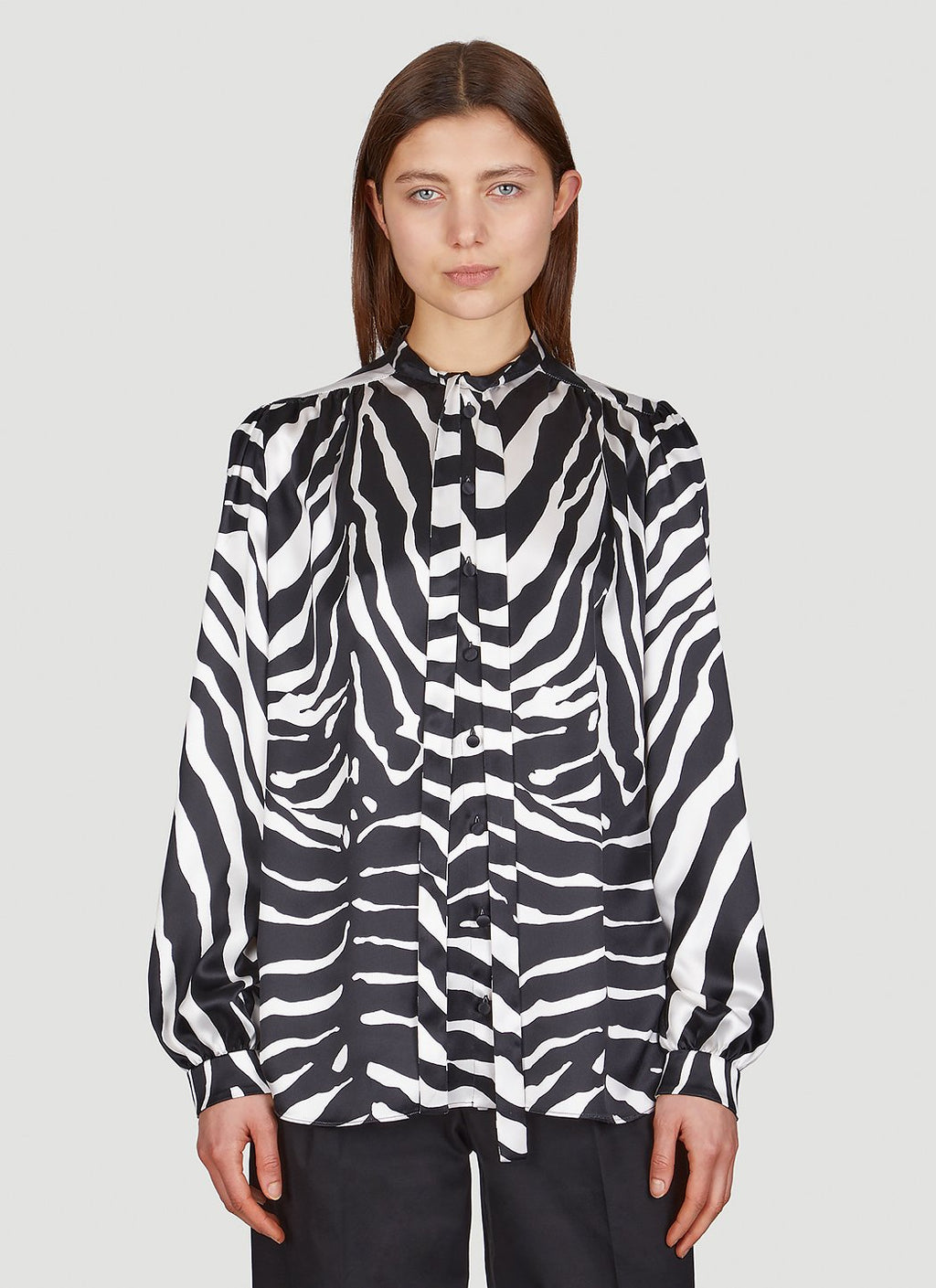 Dolce & Gabbana Women Zebra Print Shirt