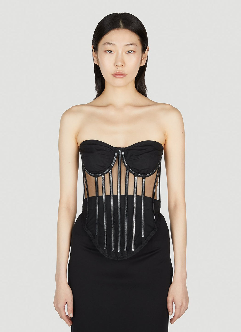 Dolce & Gabbana Women Kim Embellished Corset Top