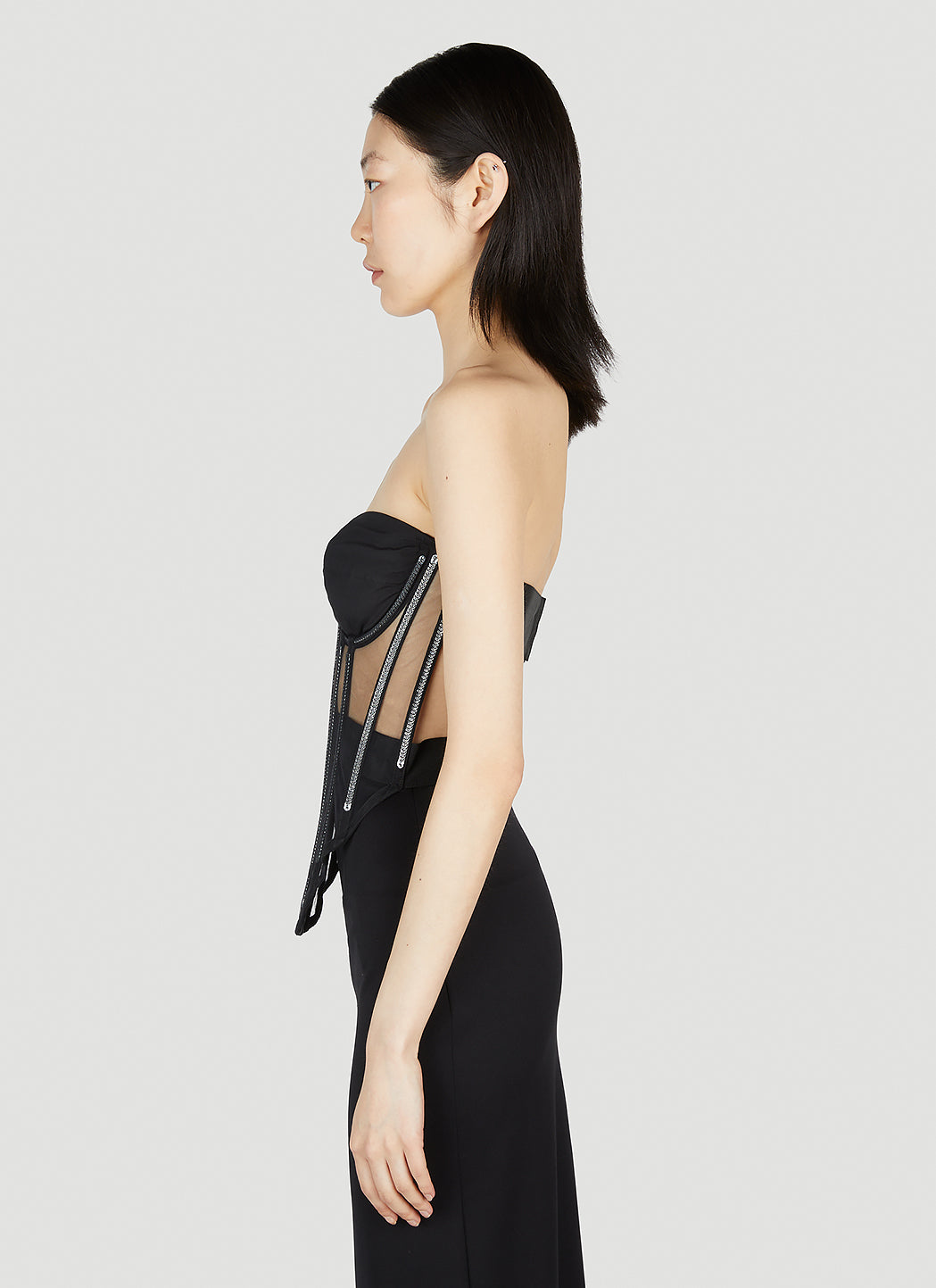 Dolce & Gabbana Women Kim Embellished Corset Top