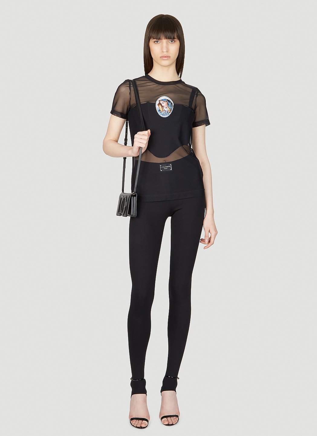 Dolce & Gabbana Women Mesh T-Shirt