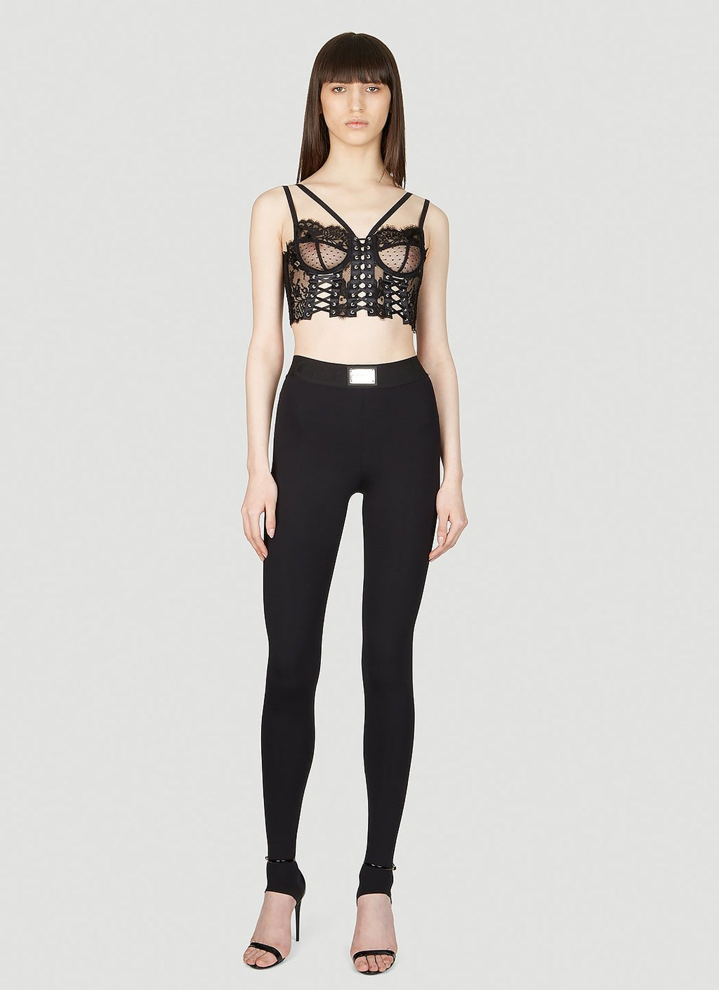 Dolce & Gabbana Women Floral Lace Bralette Top