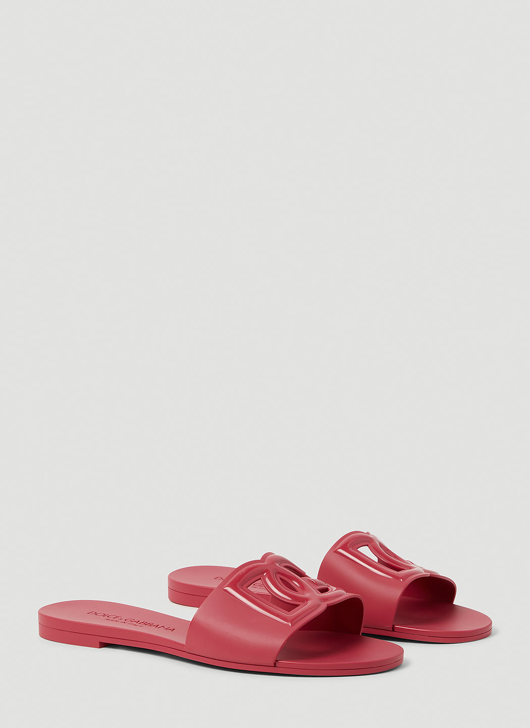Dolce & Gabbana Women Cut Out Logo Slides