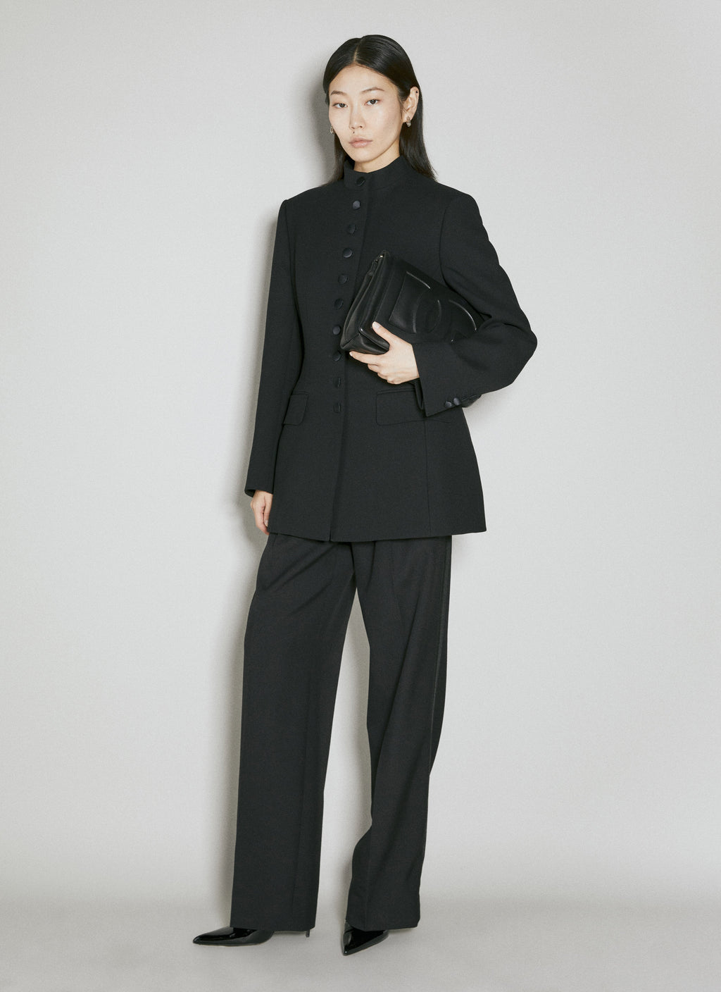 Dolce & Gabbana Women Dg Leather Padded Shoulder Bag